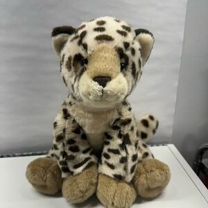 Build-A-Bear Leopard Plush - Tan and Cream